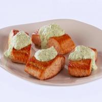 Pan-Fried Salmon with Green Goddess Tzatziki_image