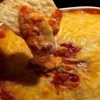 South west cheesy chili dip_image