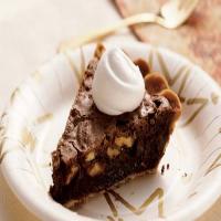 Chocolate Brownie Walnut Pie_image
