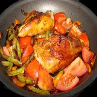 Easy Chicken and Garden Veggies_image