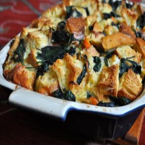 Irish Cheddar and Vegetable Bread Pudding_image