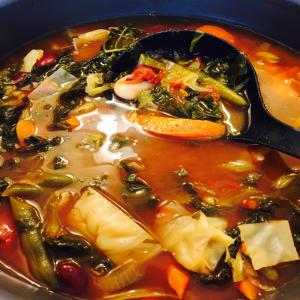 Dion's Magical Tuscan Style Vegetarian Vegetable Soup_image