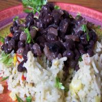 Simple Simple Simple! Black Beans and Onions image
