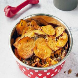 Sardine & sweet potato bake for dogs image