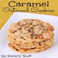 Caramel Oatmeal Cookies Recipe image