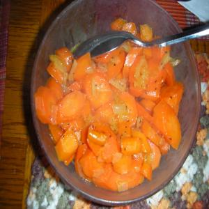 Orange Honey Carrots image