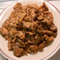 LOW CARB Ground Beef and Mushroom Skillet_image