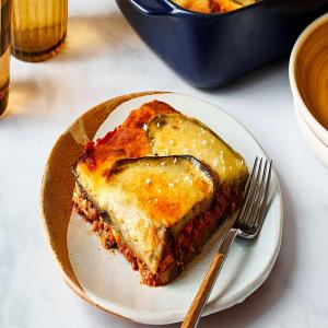 Moussaka - Eggplant With Ground Beef (or Lamb) and Cheese_image