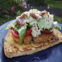 Chicken Naan-Wiches With Date and Yogurt Sauces image