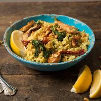 Tuscan Chicken Skillet with Kale & Sun-Dried Tomatoes_image