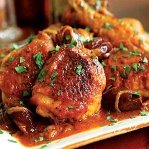 Braised Chicken with Tomato and Herbs_image