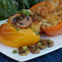Orzo and Chicken Stuffed Peppers_image