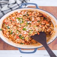 Shrimp with Cannellini Beans_image