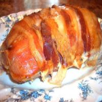 Easy Crock Pot Bacon-Wrapped Pork Loin Roast_image