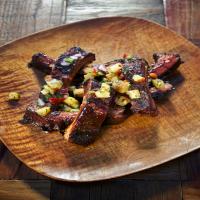 Jerk Baby Back Ribs With Pineapple Salsa_image