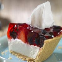 Summer Berry Cheesecake Pie image
