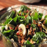 Spinach Salad with Garlic Dressing Recipe - (4.5/5) image