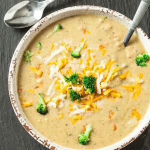 Easy Broccoli Cheese Soup Recipe [Gluten-free]_image