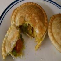 Chicken and Vegetable Curry Pie image
