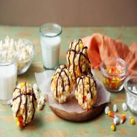 Basketball Popcorn Balls from Abc's the View image