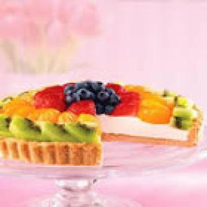 Fresh Fruit Tart with Ginger Snap Crust_image