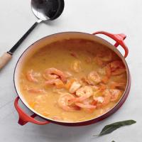 Butternut Squash Soup with Shrimp_image