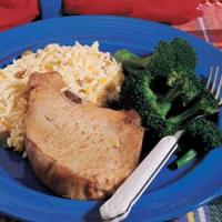 Pork Chops with Apricot Rice image
