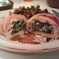 Bacon-Wrapped Chicken Stuffed with Spinach and Ricotta image