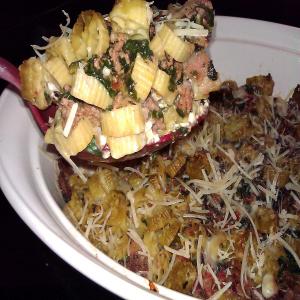 Beef and Spinach Pasta Bake image