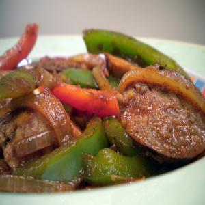 Turkey Sausage & Peppers image