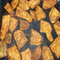 Indian-Spiced Sweet Potato Steak Fries image