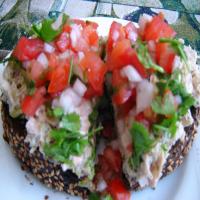 Summer Tuna Salad Sandwich (Open-Faced) image