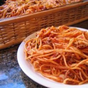 Easy Baked Spaghetti_image