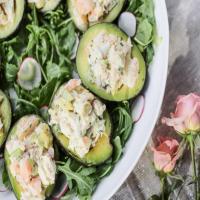 Avocados Stuffed with Shrimp and Crab Salad image