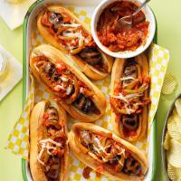 Grilled Italian Sausage Sandwiches image