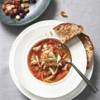 Tomato, Fennel, and Crab Soup image
