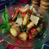 Gnocchi With Broad Beans and Tomato image