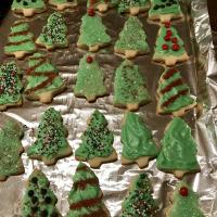 Christmas Tree Cookies image