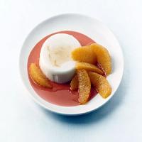 Cardamom Yogurt Pudding with Orange and Cinnamon Honey Syrup image