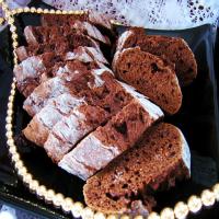 Healthy Low-Calorie Chocolate Biscotti image