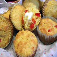 Corn Muffins with Sweet Red Peppers image