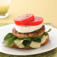 Open-Faced Chicken Avocado Burgers for Two_image