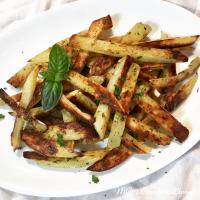 Oven Baked Basil French Fries_image