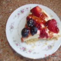 Fresh Berry Lemon Cheesecake- No Bake image