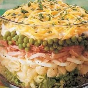 Hearty Eight-Layer Salad image