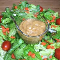 Maple Almond Butter Salad Dressing_image