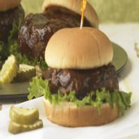 Mozzarella Beef Burger Recipe image