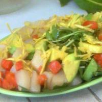 Watercress, Chayote, Papaya, and Avocado Salad image