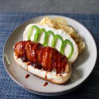 Bacon-Wrapped Chicken Dogs image