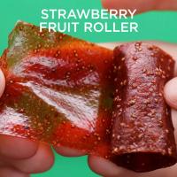 Strawberry Fruit Rollers Recipe by Tasty_image